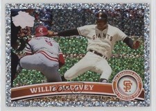 2011 Update SP Legend Variation Platinum Diamond Anniversary Willie McCovey 0f21