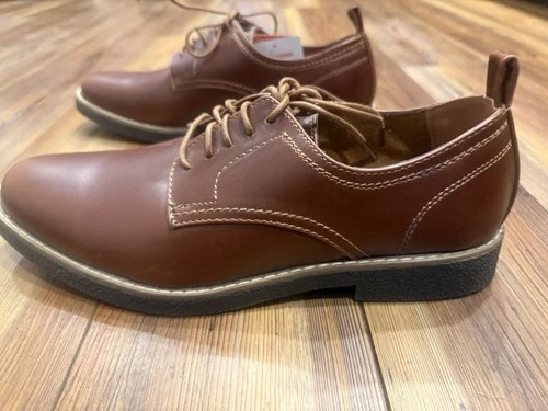 Men’s Deer Stag Zander Lace Up Oxfords, Redwood/Dark Brown, Size 11M - product listing photo
