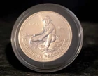 1984 Engelhard Mint American Prospector Eagle Bullion-0.999 Silver 1 Oz Art Coin