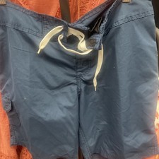 Kanu Surf Boys Avalon Quick Dry Upf 50 Swim Trunks Black Camo Size Medium 5/6