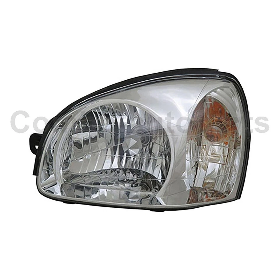 Conjunto de faros izquierdo derecho para Hyundai Santa Fe 2003-2006 Foto 3 de 3
