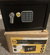 YALE Small Safe - Digital Keypad & Steel Locking Bolts - with key - Boxed