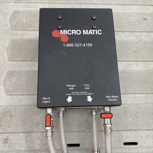 Micro Matic Nitrogen CO2 Gas Blender Box Double Blend