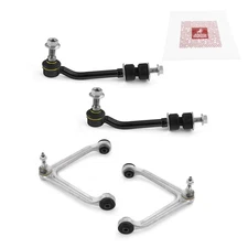 Front Upper Control Arm & Front Sway Bar Link Kit for 07-09 Chrysler Aspen 4 PCS