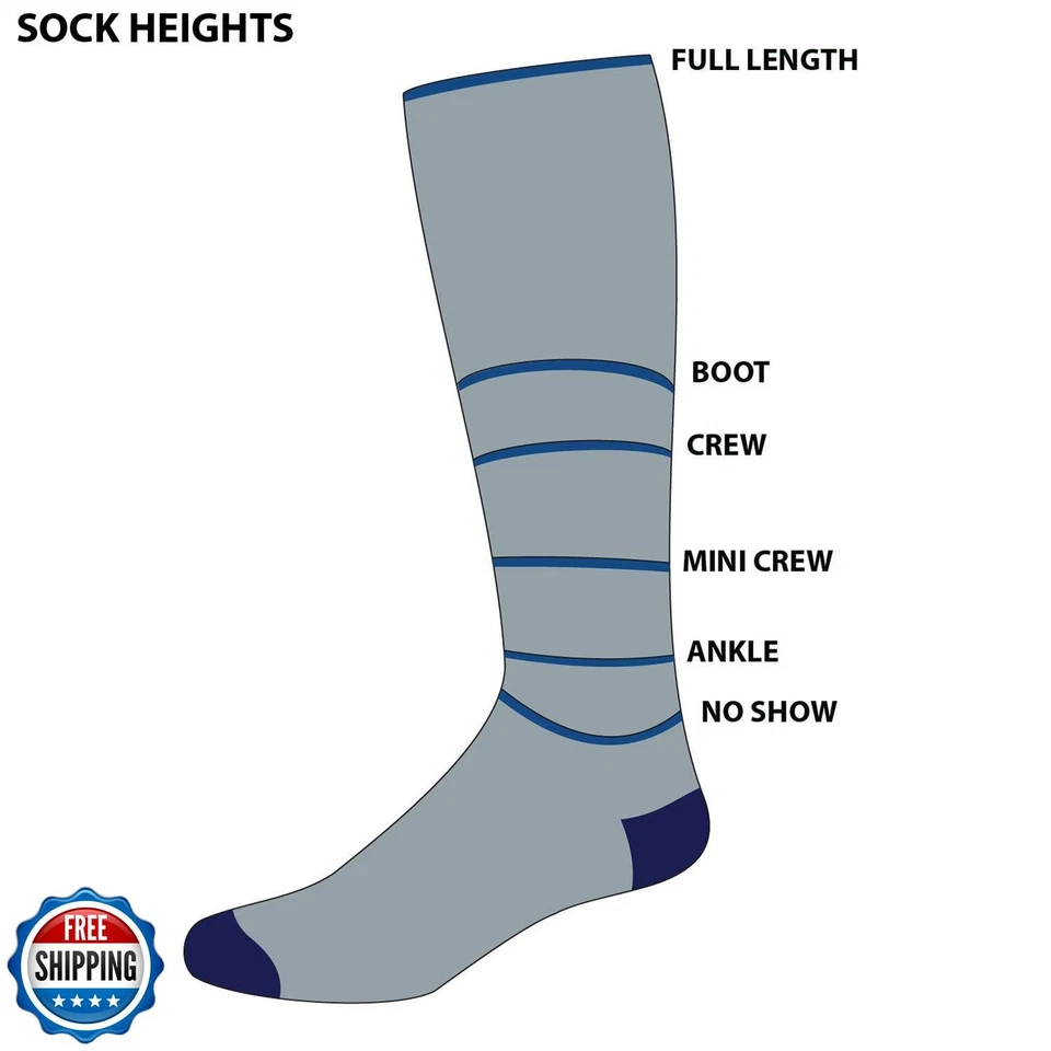 Hecho en EE. UU. - Calcetines Crew - Micro Forrador de Peso - Calcetines de Senderismo - Lana Merino - Mou Foto 4 de 4