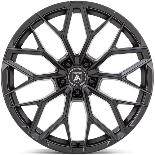 Asanti ABL-39 Mogul 20x9 5x4.5" +35mm Satin Black Wheel Rim 20" Inch Foto 4 de 4