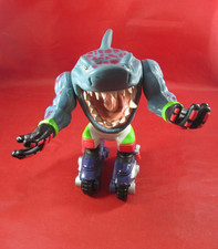 1995 Mattel Street Sharks Streetwise Moto Streex Action Figure Rollerblades