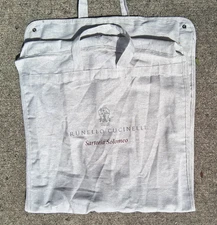 Brunello Cucinelli Sartoria Solomeo Garment Bag 23"x38"