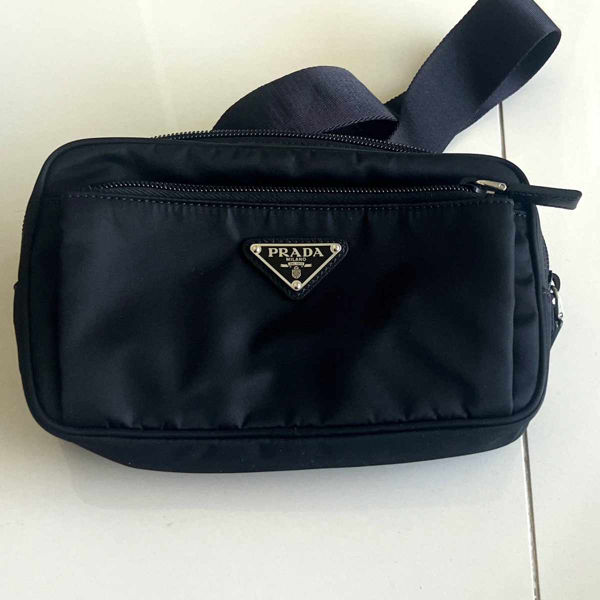 PRADA Black Crossbody Bags for Men for sale | eBay