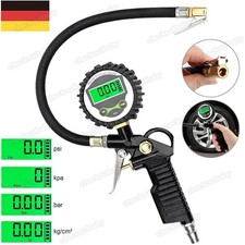 200PSI Druckluft Reifenfüller Geeicht Reifenfüllpistole Reifen Manometer 0-15Bar