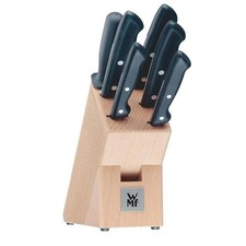 WMF Classic Line Messerblock 7-teiliges Set mit Fleisch- Brot- Gemüsemesser etc.