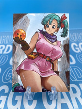 GGC Studio Dragon Ball Bulma Artist Hand Drawn Auto Sketch Card 1/1