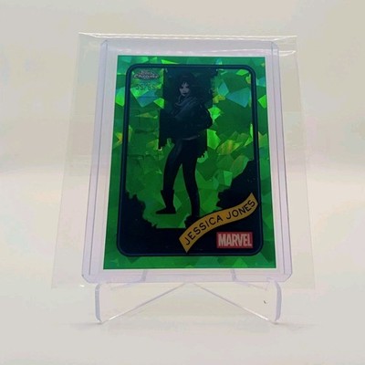 2025 Topps Chrome Marvel Jessica Jones #69 Green Sapphire 39/99