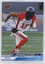 2024 Upper Deck CFL Deluxe 136/250 Dominique Rhymes #2 0r2w