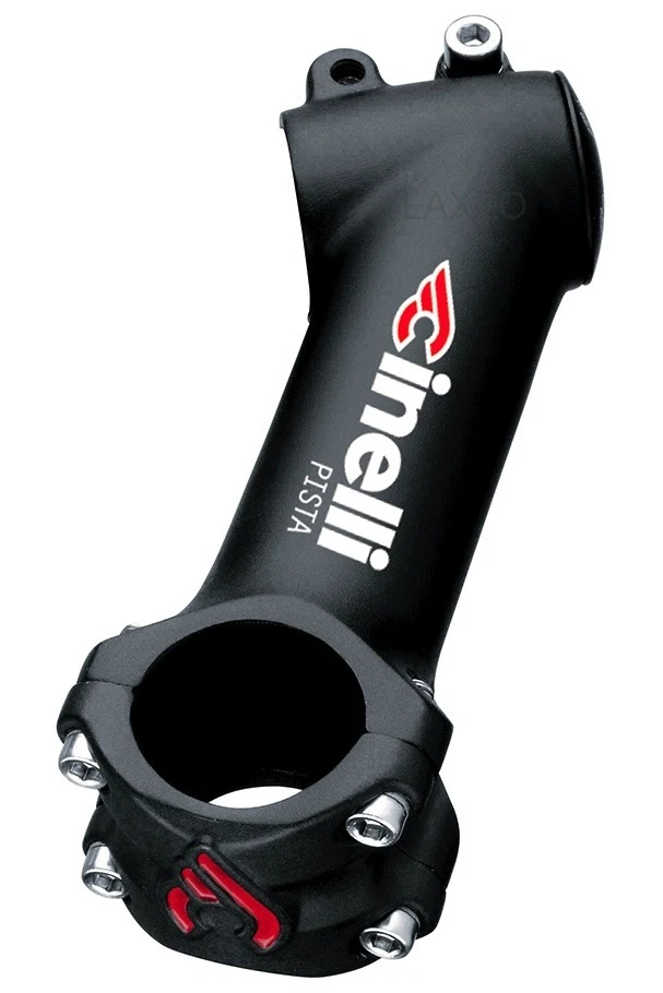 Cinelli Pista Alloy Handlebar Stem Matt Black Anodized Road Fixie Track Bike - Image 2 of 3
