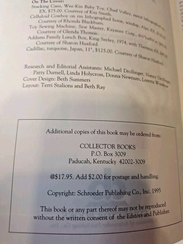 Schroeder's Collectible Toys Price Guide Value Antique to Modern 1995 Book - Picture 18 of 19
