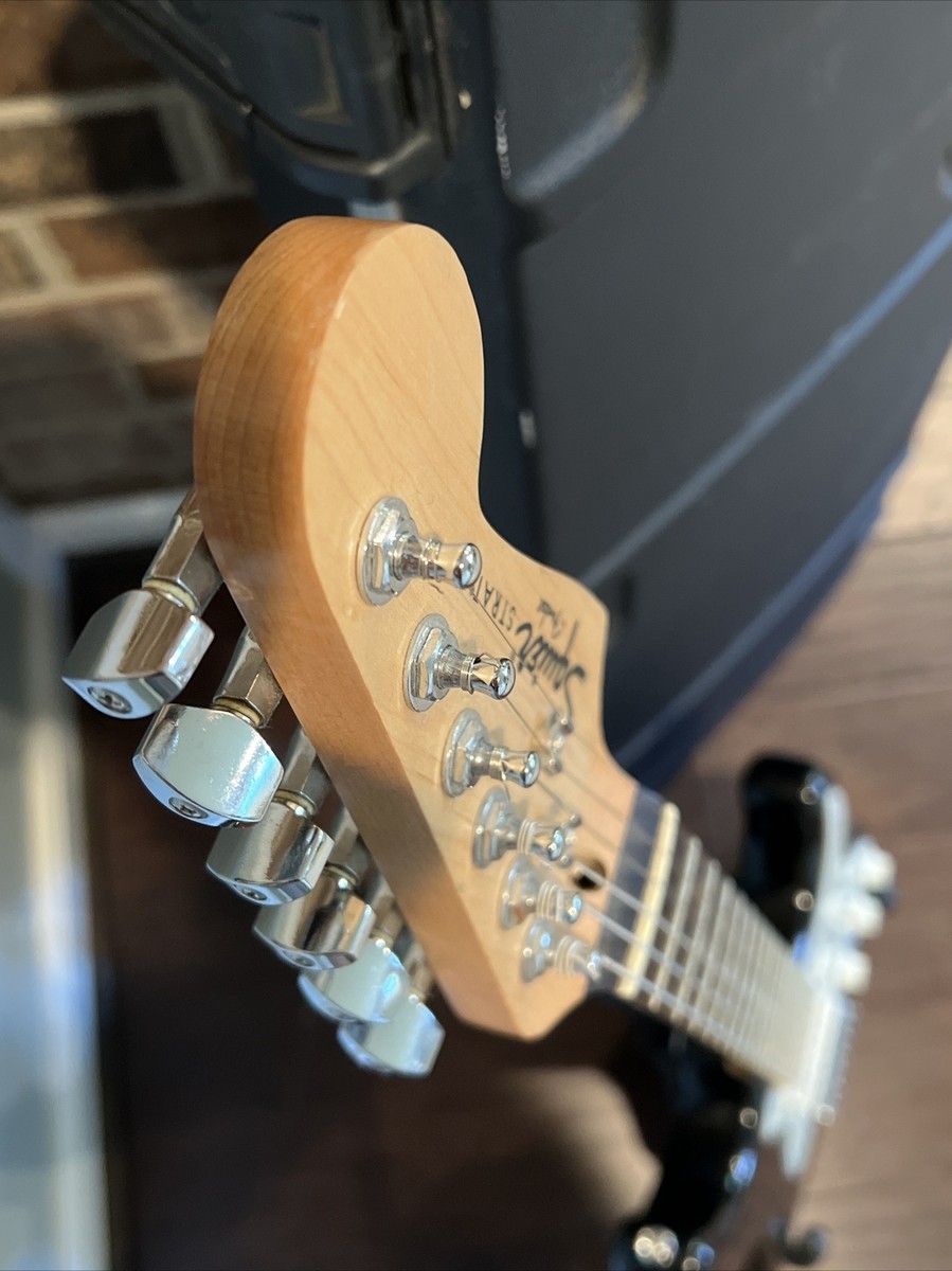Fender Squier Stratocaster Tested Mother Of Pearl Working | eBay
