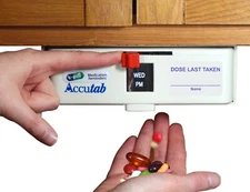 e-pill Accutab Pill Dispenser - Up to 3 Times Per Day - Large Capacity