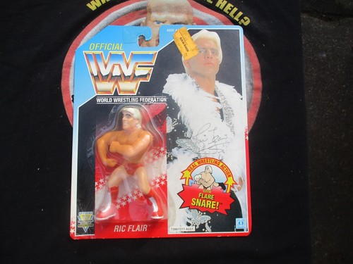 WWF Hasbro Nature boy Ric Flair Blue Card series 6...