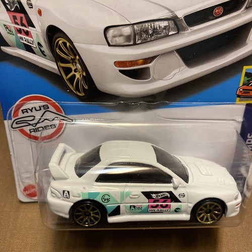 Hot Wheels New 2022 1998 Subaru Impreza 22b STi Treasure Hunt N Case Rally Champ - Picture 3 of 9