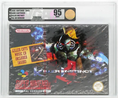 Killer Instinct | Super Nintendo SNES | eingeschweißt NEU SEALED VGA 95 MINT - Bild 1 von 2