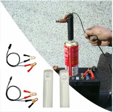 Universal Fuel Injector Flush Cleaner Adapter DIY Kit Car Cleaning Tool + Nozzle