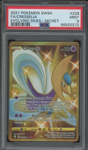 Cresselia graded PSA 9 for sale on eBay