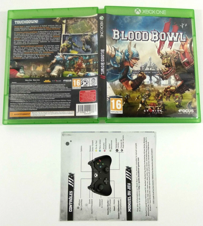 Blood Bowl II / Blood Bowl 2 / Xbox One / PAL / FR, photo 2 sur 3