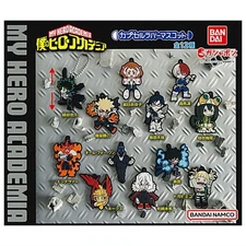 My Hero Academia Capsule Rubber Mascot Capsule Toy 12 Types Full Comp Set Gacha