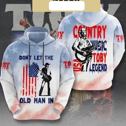 Toby Keith 2024 Hoodie, America Flag Hoodie, Toby Keith Hoodie, Tour 2024 Shirt