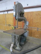 41.5" X 21" TANNEWITZ "RH" VERTICAL BAND SAW w/7.5 HP DIRECT MOTOR DRIVE -#30402