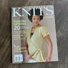 Interweave Knits magazine Spring 2007 Entrelac Knitting 20 Projects Joan McGowan