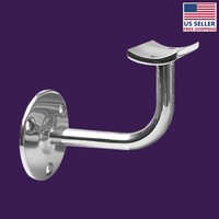 2 Handrail Bracket Armrest Tubing Holder Stainless | Renovator's Supply on sale 2 Handrail Bracket Armrest Tubing Holder Stainless | Renovator's Supply on sale