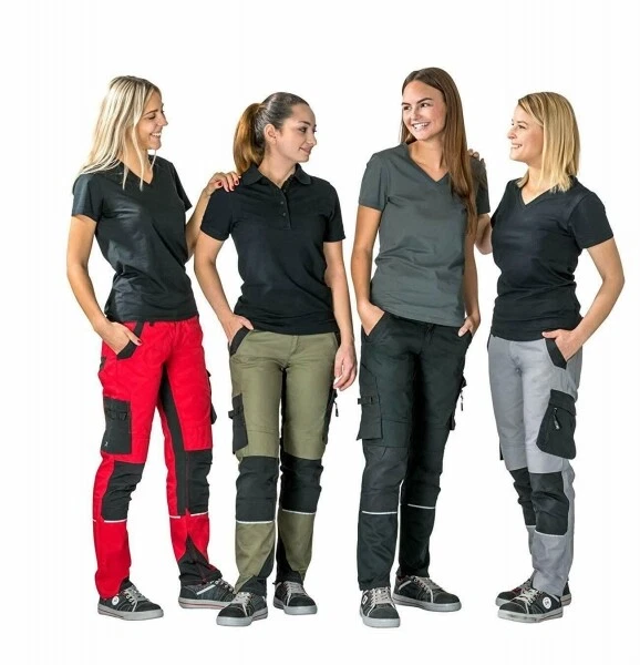 Planam Damen Bundhose Norit Cargohose Arbeitshose Berufsbekleidung Gärtnerhose