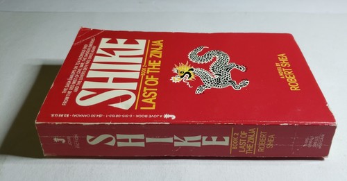Shike Book 2 Last of the Zinja by Robert Shea 1984 Jove PB Japan Shogun Saga - Bild 2 von 6