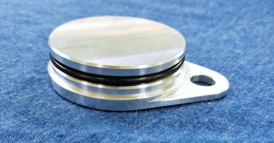 Speedometer Block Off Plug Delete Speedo Port Per TH350 350 Auto - Foto 9