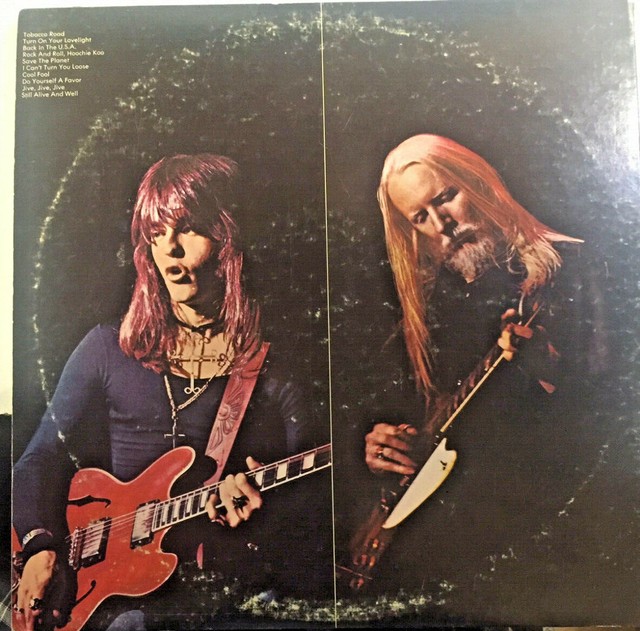 "Roadwork" Edgar Winter's White Trash SIGNED BY EDGAR WINTER Vinyl