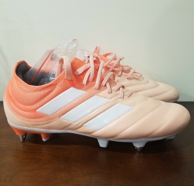 Adidas Women's Copa 19.1 SG Orange Pink Peach Soccer Cleats Size 6.5 G25816 | eBay