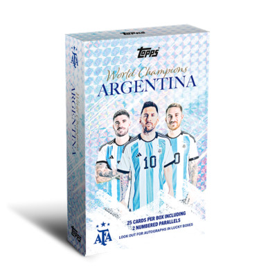 Topps Argentina World Champions Set Einzelkarten