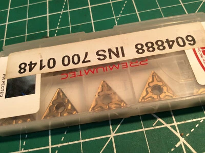 10pc Tungaloy Carbide Inserts TNMG160408-TM, T9215 TNMG332 TM New (64)