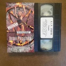 Demon Possessed/Blood Ring VHS Screener Promo Tape AIP Studios