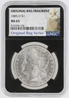 1885-O  Morgan Silver Dollar NGC MS63 S$1 New Orleans Minted No Reserve