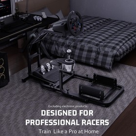 Hottoby Racing Simulator Cockpit Adjustable Fit Logitech G29 G920 Thrustmaster