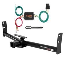 Curt Class 3 Hitch & 3-to-2 Wire Taillight Converter for Equinox/Torrent/Vue