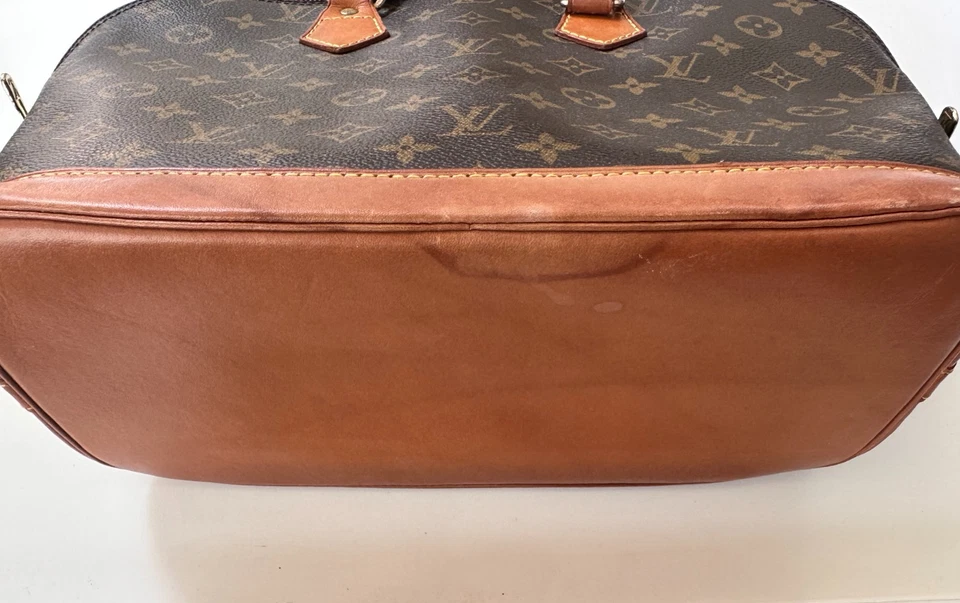 Louis Vuitton Alma Shoulder Bag PM Brown Canvas/Leather - Image 3 of 4