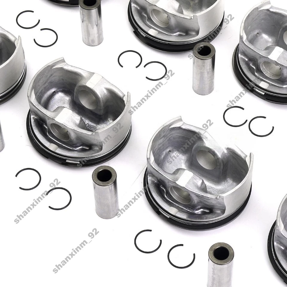 STD 8pcs Pistons Rings Set Φ92mm for BMW 545i 745i X5 E60 E61 E63 E64 N62 4.4L - Image 3 of 4