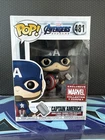 Funko Pop! - Avengers Endgame Captain America- #481 Collector Corps Excl NIB B2