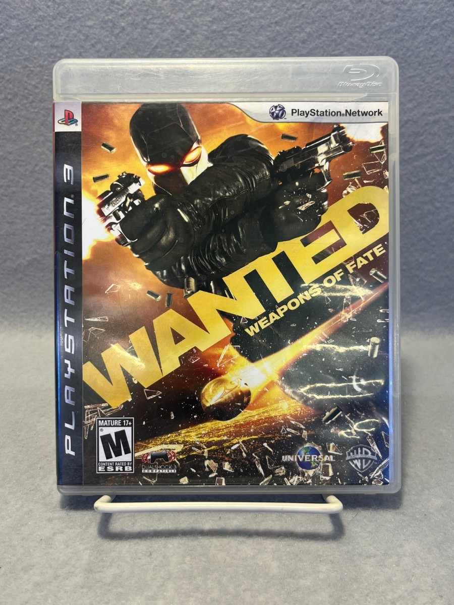 Wanted: Weapons of Fate (Sony PlayStation 3, 2009) for sale