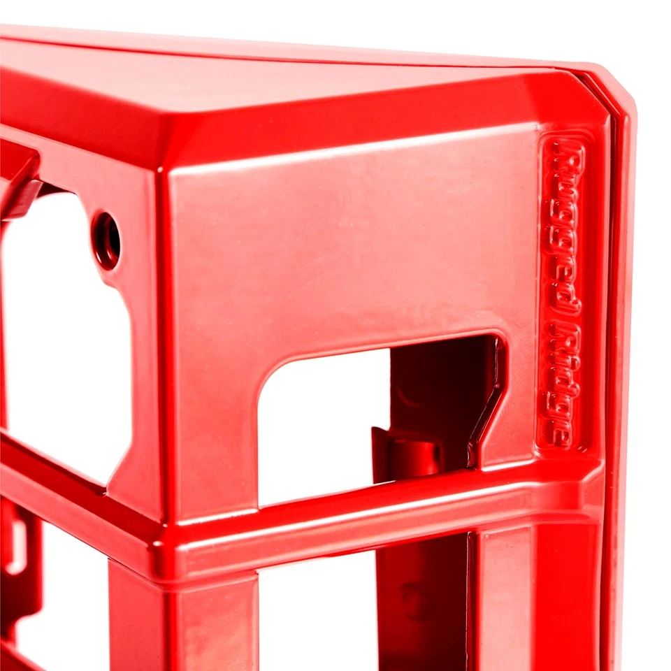 For Jeep Wrangler JK 18 Rugged Ridge 11226.06 Elite Series Red Tail Light Guards Foto 3 de 4