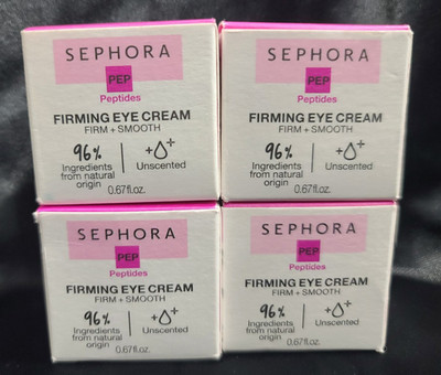  Best Price Lot 4x Sephora Collection PEP Peptides Firming Eye Cream 0.67oz 